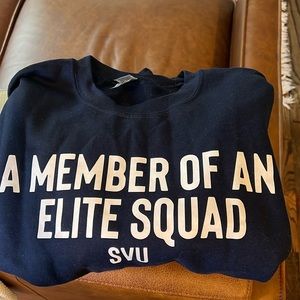 Law & Order SVU Sweatshirt (Navy, Size Small)